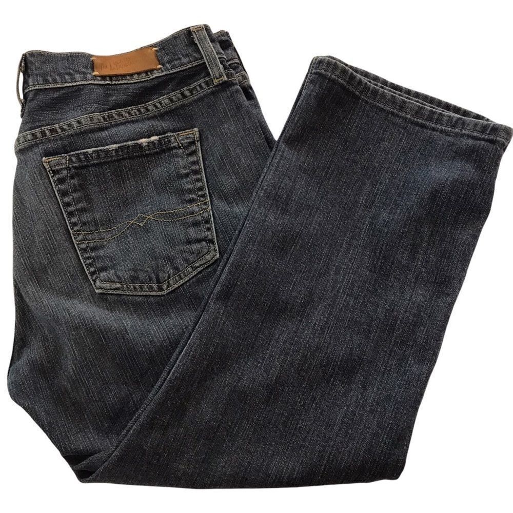 Lucky Brand mid rise crop denim. Size 10